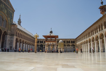 Mezquita de los Omeya de Damasco en 2008. Siria.