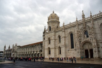 Klasztor Hieronimitów, Lizbona, Portugalia - obrazy, fototapety, plakaty