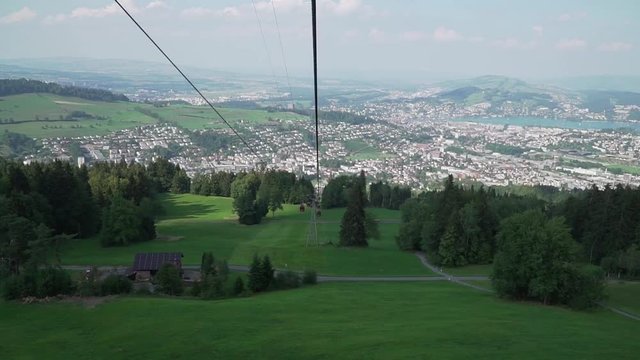 Swiss Alpine Gondola Ride 3