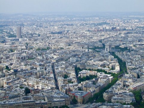 パリ空撮