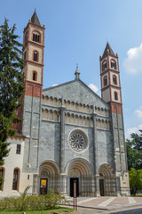 Fototapeta na wymiar The Basilica of Sant'Andrea at Vercelli on Italy