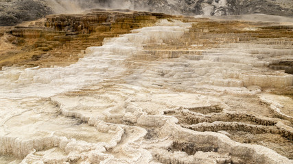 mammoth hot springs