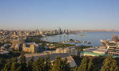 View of Baku from the observation deck, Azerbaijan