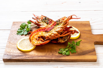 grilled lobster steak