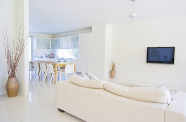 Modern house, living room