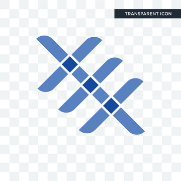 triple x vector icon isolated on transparent background, triple x logo design