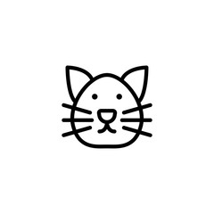 cat icon vector