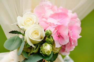 wedding bouquet close-up