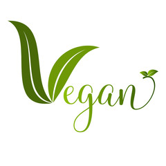 icon for vegan food - obrazy, fototapety, plakaty