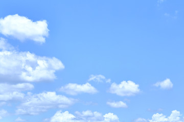 Naklejka na ściany i meble Clouds In Blue Sky