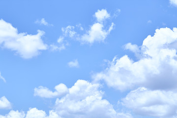 Obraz na płótnie Canvas Clouds In Blue Sky