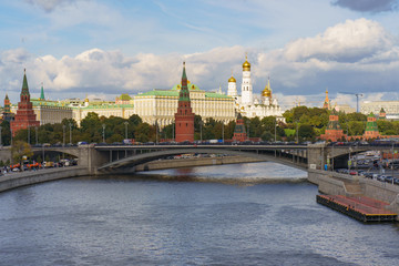 Obraz premium Autumn Moscow Kremlin image