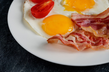 fried eggs
