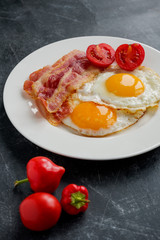 fried eggs