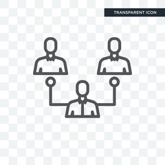 Working Group vector icon isolated on transparent background, Working Group logo design