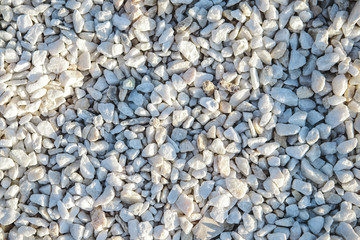 Background of gray stones. The text of the stone.