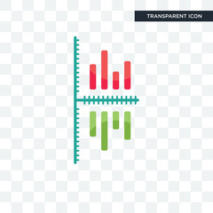 Analytics vector icon isolated on transparent background, Analytics logo design