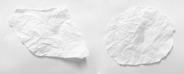 pieces of torn paper texture background, copy space.