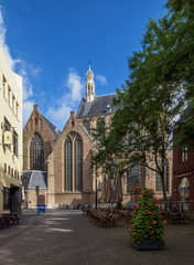 Fototapeta na wymiar Grote of Sint-Jacobskerk, St. James Church, The Hague, South Holland, The Netherlands