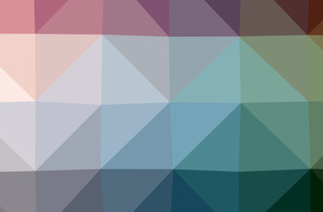 Illustration of blue abstract low poly modern multicolor background.