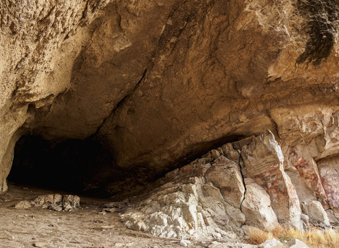 Cueva de las Manos, UNESCO World Heritage Site, Rio Pinturas Canyon, Santa Cruz Province, Patagonia, Argentina