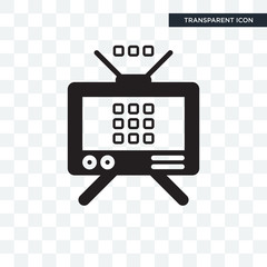 Antennas vector icon isolated on transparent background, Antennas logo design