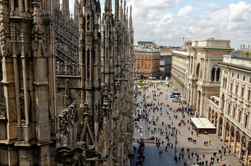 Fototapeta premium Duomo Milano Mariae Nascenti