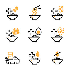 order ramen icon for restaurant