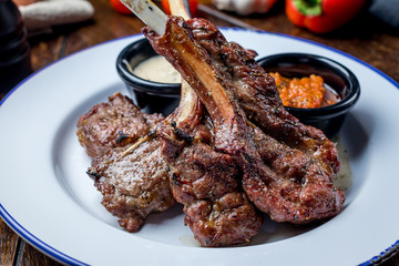 Rack of lamb