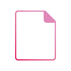 paper sheet empty template image