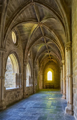 Fototapeta premium The interior of cloister of Cathedral (Se) of Evora. Portugal