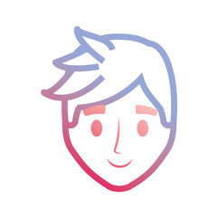 man male character face 