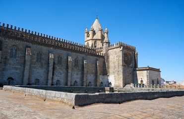 Cathedral of Evora (Se de Evora). Evora. Portugal.