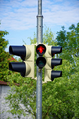 very Cheerful traffic light