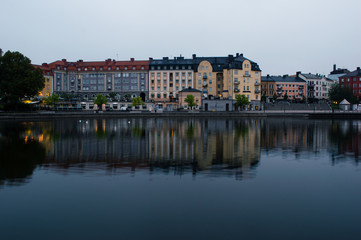 Fototapeta na wymiar Södertälje center at Maren, Sweden