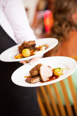 food in the restaurant