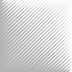 Abstract halftone lines background. Vector geometric diagonal lines texture.