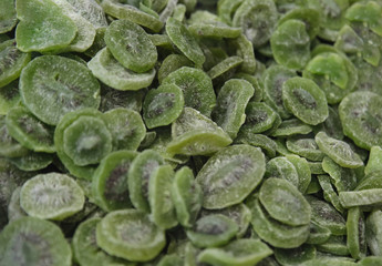 Dry organic Kiwi Fruits