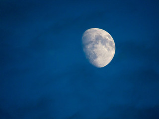 Moon in the sky