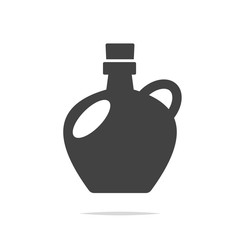 Potion bottle icon vector