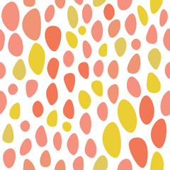 Watercolor seamless pattern, colorfull splashes, spots and dot, pattern fills, web page background, texture seamless pattern on white background