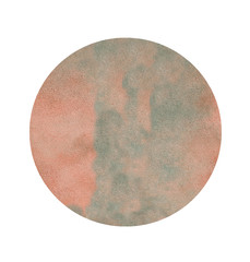 circle water color illustration