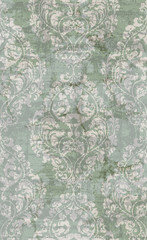 Baroque damask ornament pattern Vector. Royal decor. Imperial background. trendy color textures