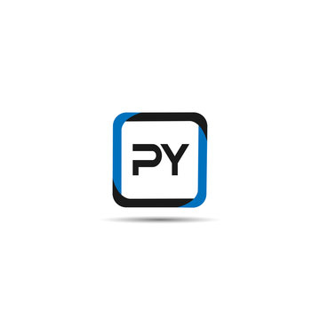 Initial Letter PY Logo Template Design
