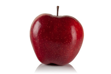 Juicy, ripe, red apple