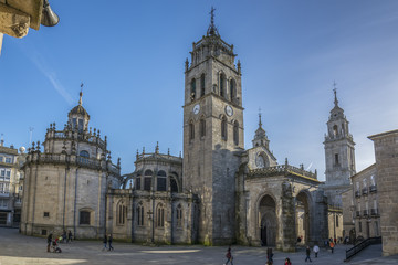 Catedral de Santa Maria de Lugo, Galicia, España 