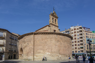 Iglesia redonda o San Marcos, es una iglesia románica de planta circular en Salamanca 