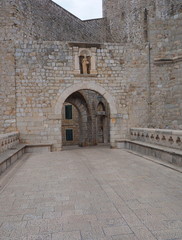 Fototapeta na wymiar Pile Gate Dubrovnik Croatia