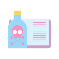 poison bottle hazard book laboratory