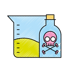 poison bottle test tube sample science